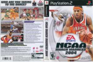 Free download NCAA March Madness 2004 [SLUS 20771] (Sony PlayStation 2) Scans (1600DPI) free photo or picture to be edited with GIMP online image editor